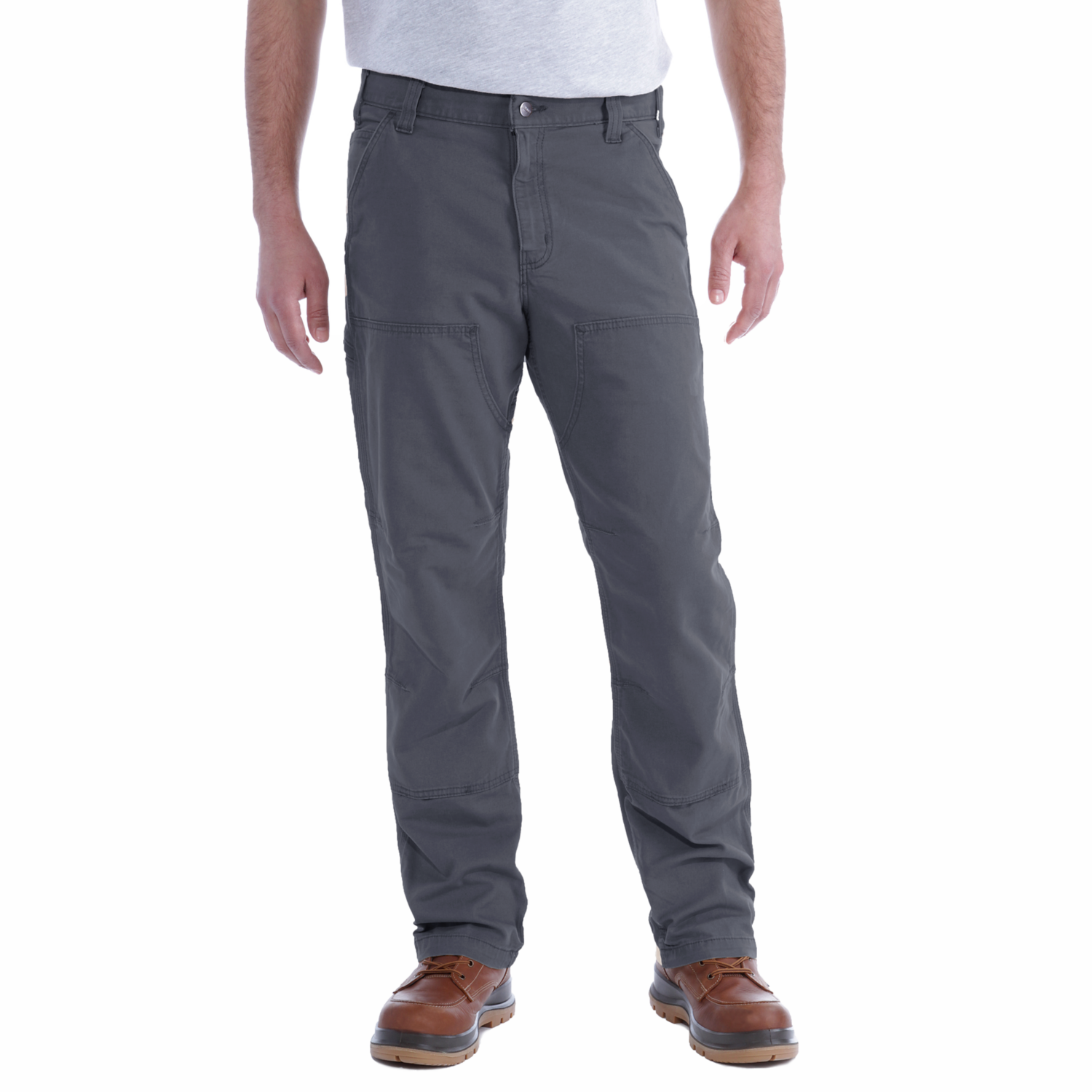Carhartt Men's Rugged Flex Relaxed Fit Heavyweight Double-Front Utility ...